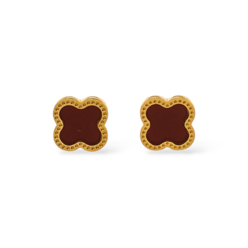 Classic Clover Stud Earrings