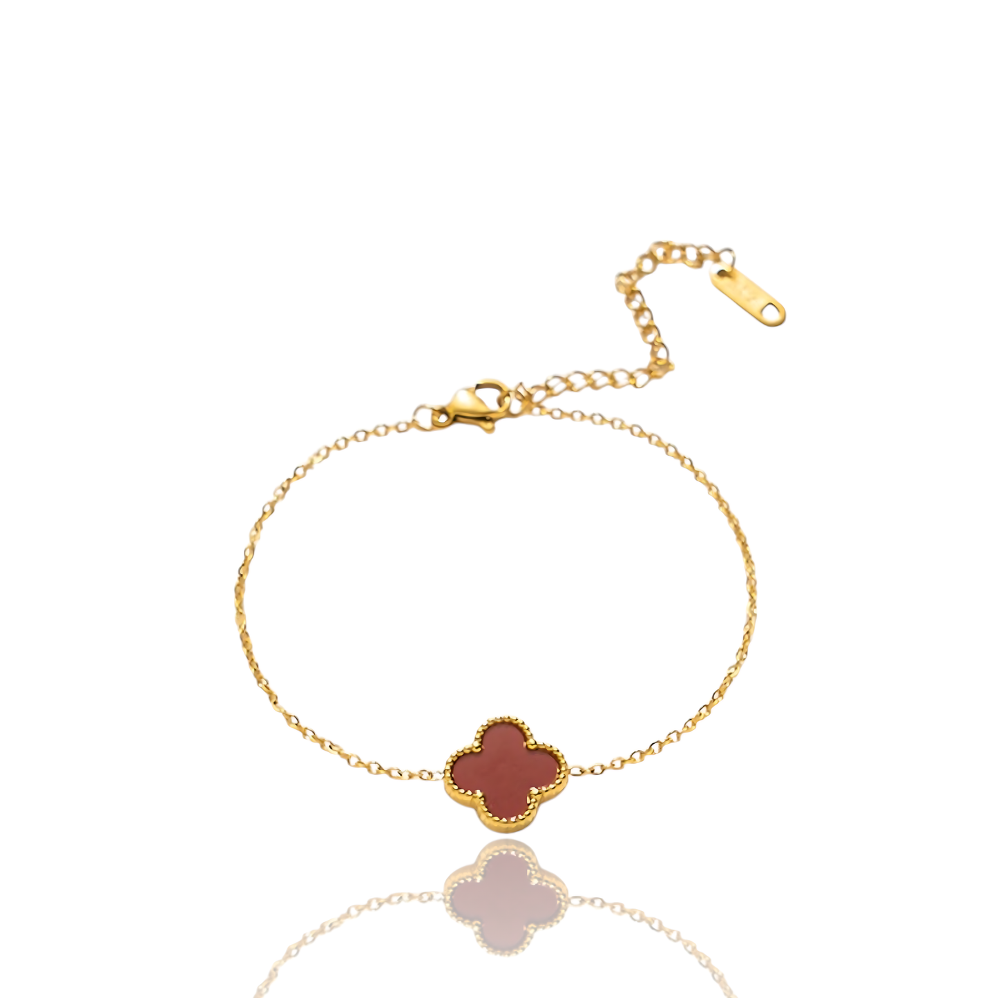 Chic Clover Pendant Bracelet