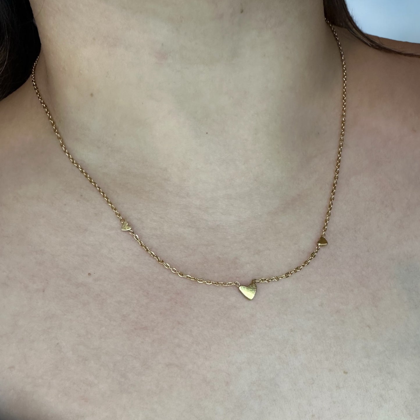 Charming Heart Link Necklace