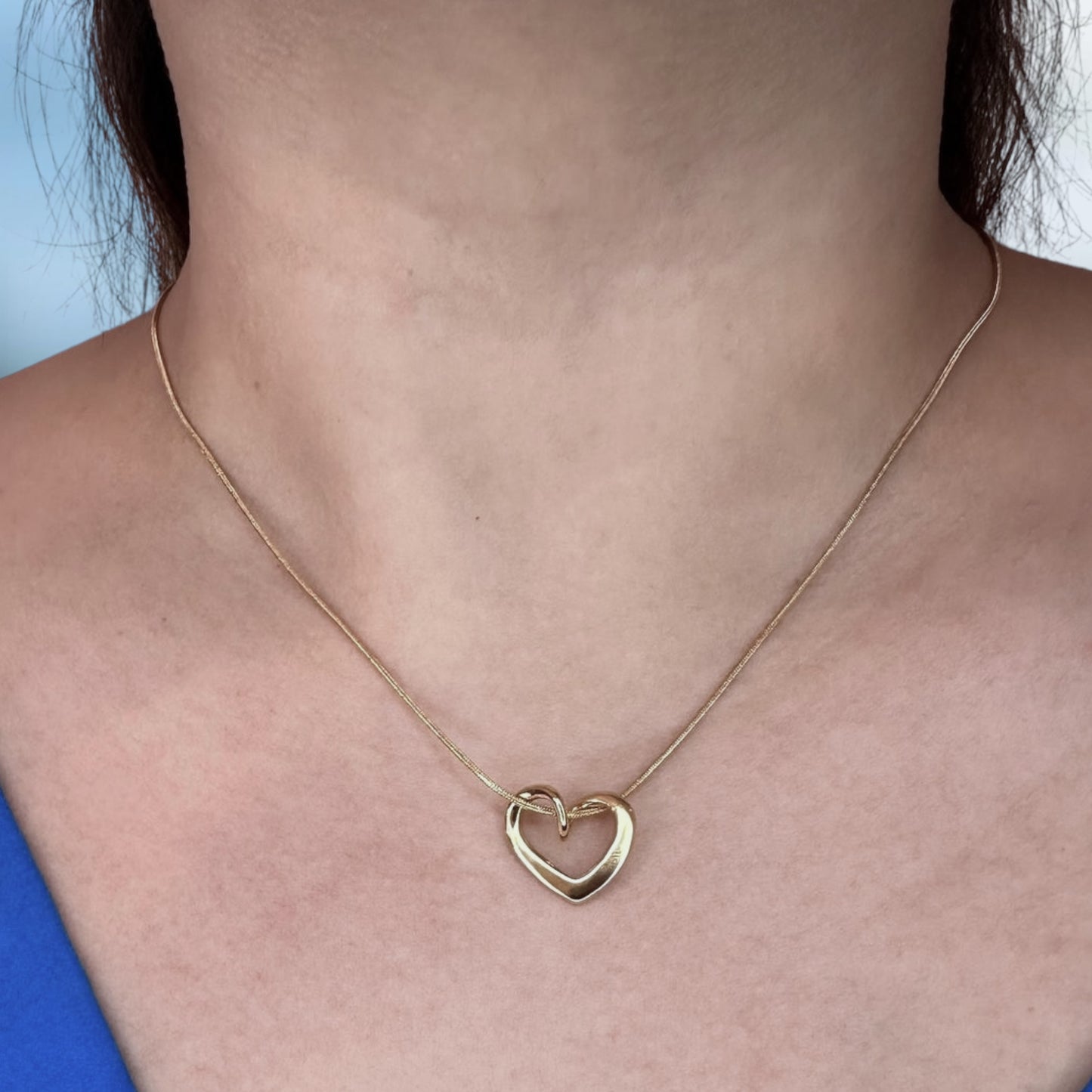 Charming Heart Pendant Necklace