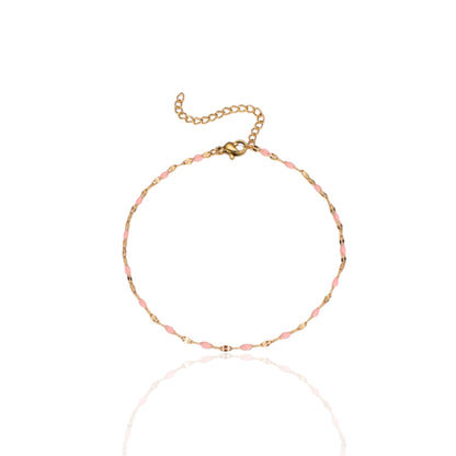 Elegant Beaded Anklet