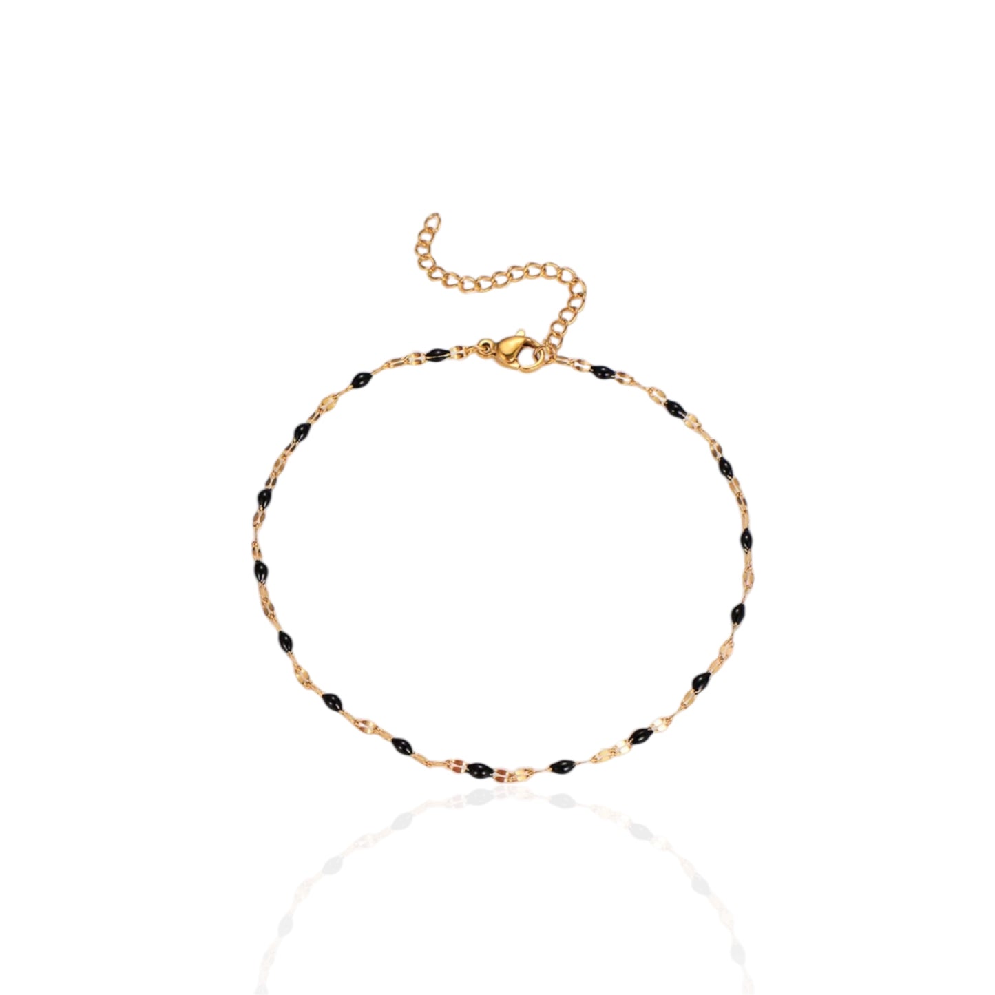 Elegant Beaded Anklet