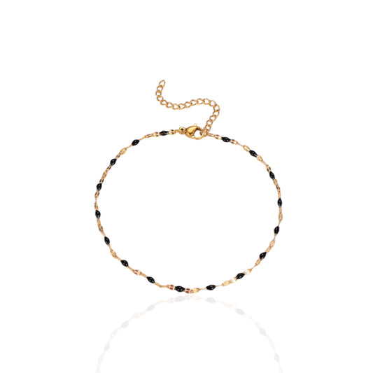 Elegant Beaded Anklet