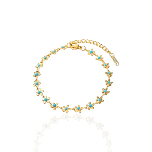 Delicate Floral Bracelet