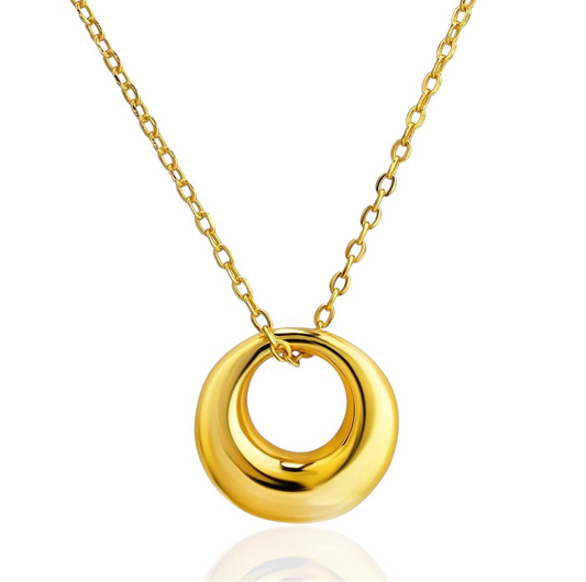 Sleek Circle Necklace