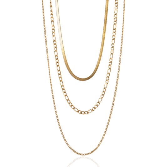 Elegant Multi-Chain Necklace