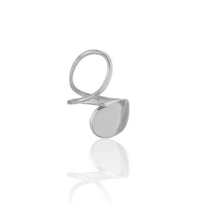 Sleek Abstract Ring