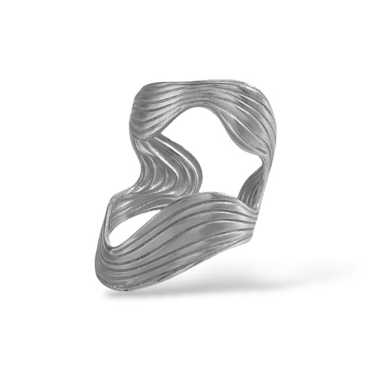 Flowing Wave Ring