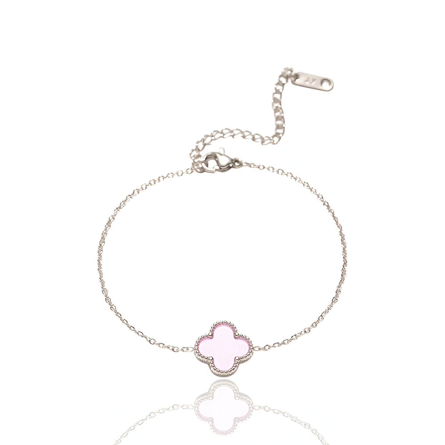 Chic Clover Pendant Bracelet