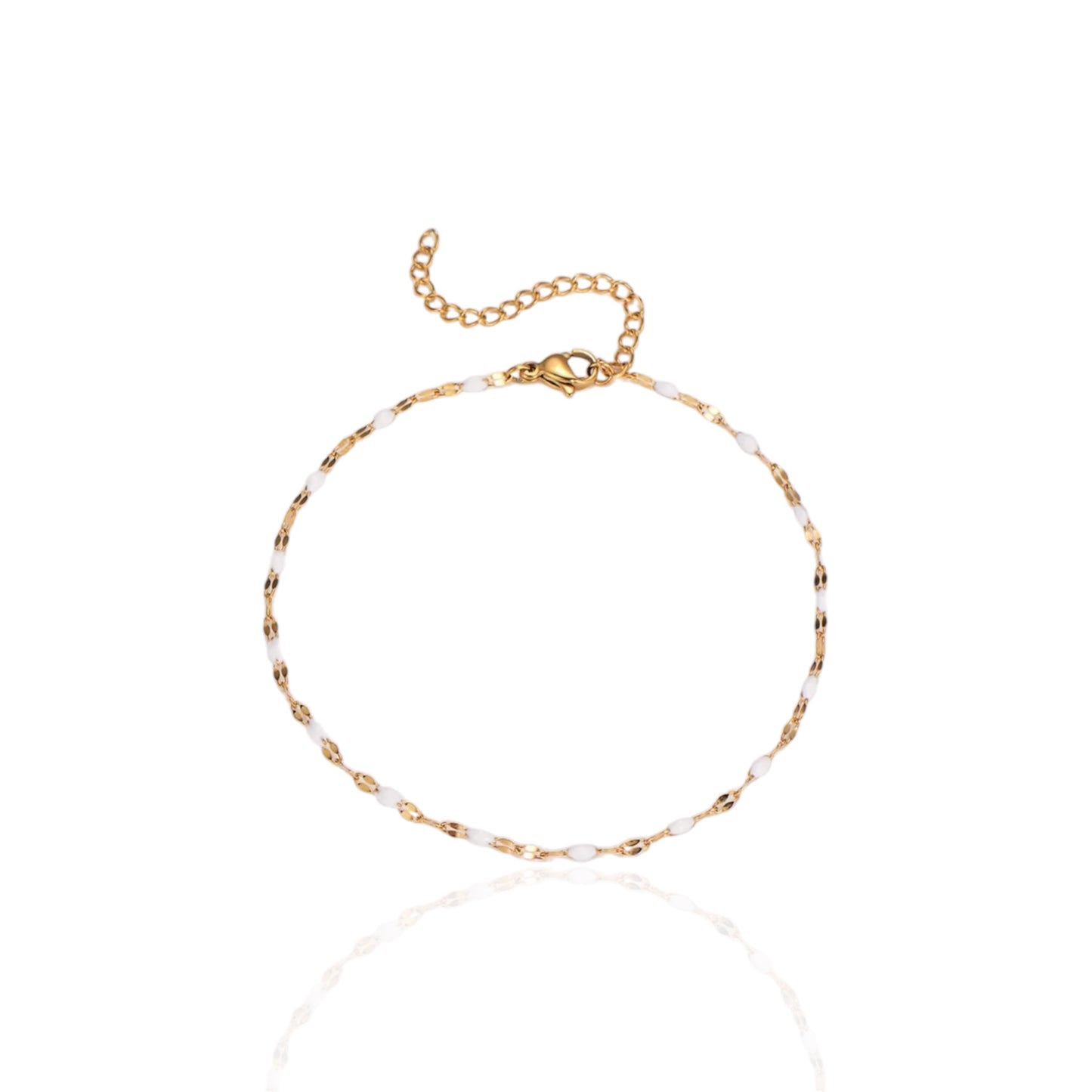 Elegant Beaded Anklet