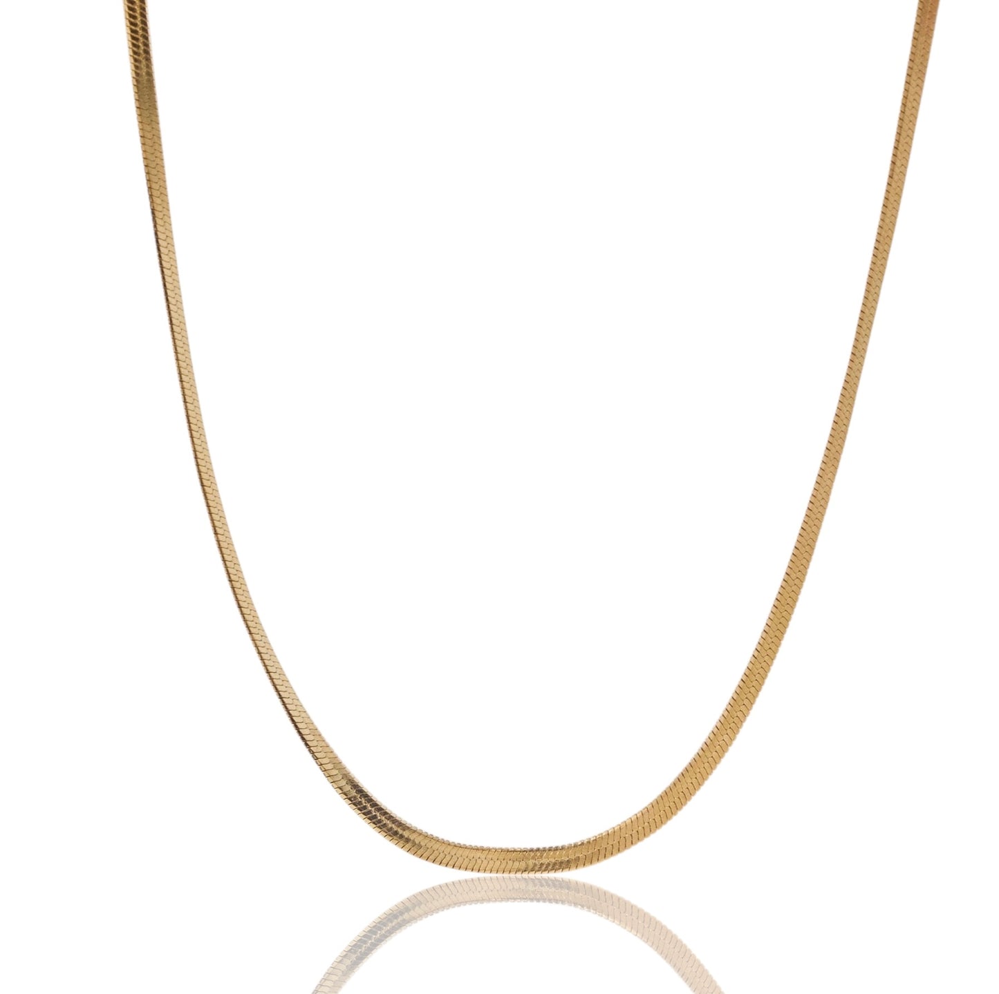 Single Snake Chain Necklace