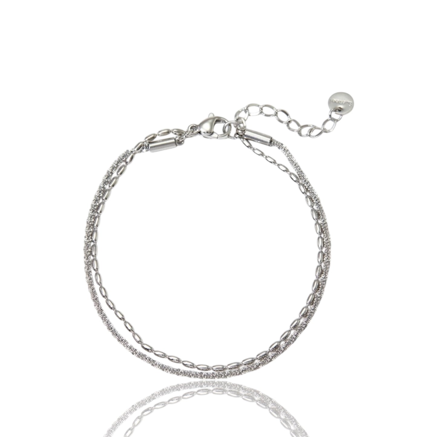 Elegant Double Chain Anklet
