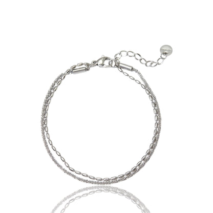 Elegant Double Chain Anklet