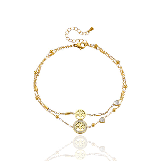 Tree of Life Charming Anklet
