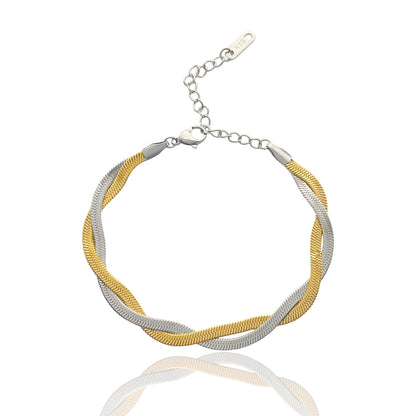 Twisted Snake Chain Anklet