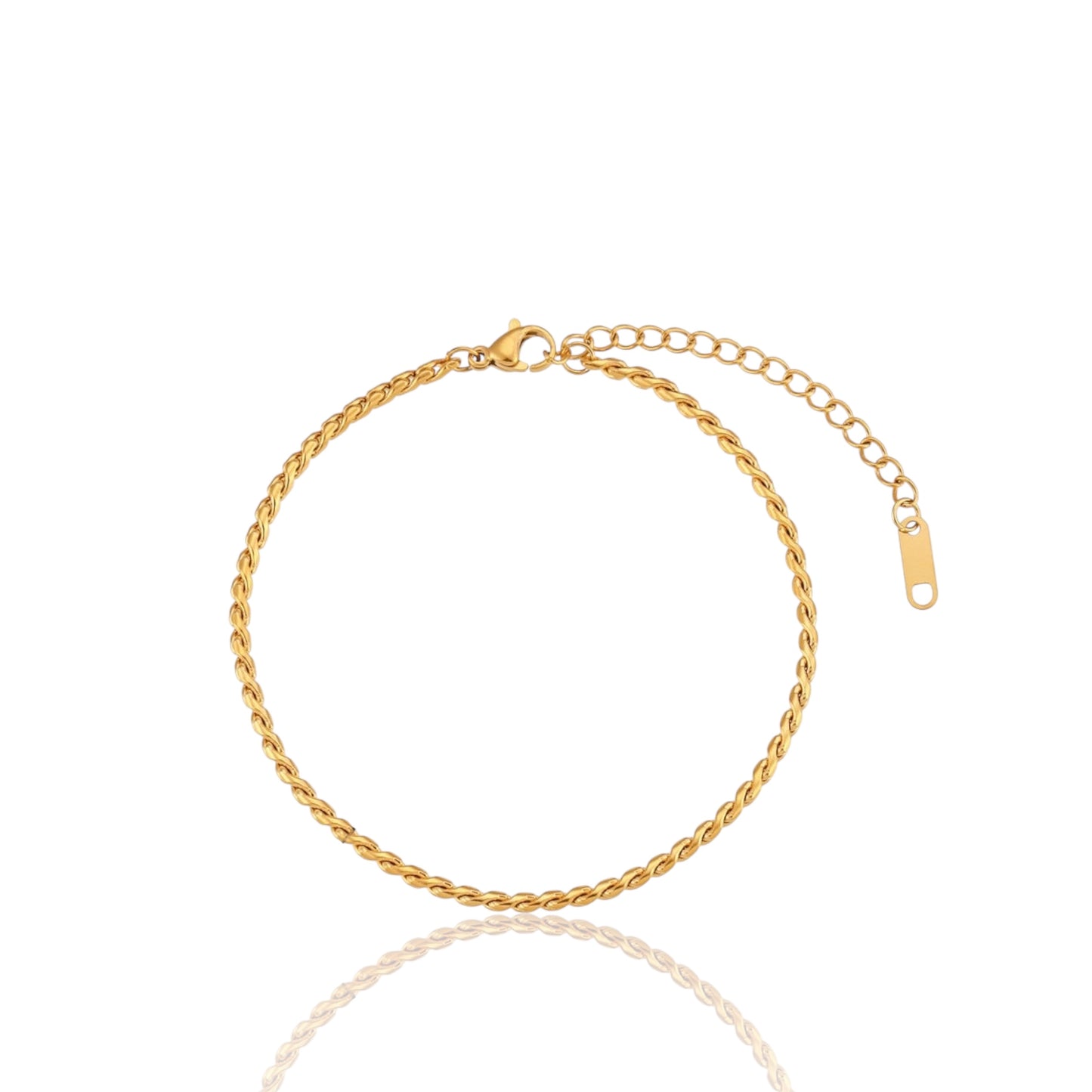 Stylish Twist Anklet