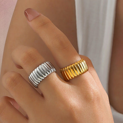Textured Cuff Ring