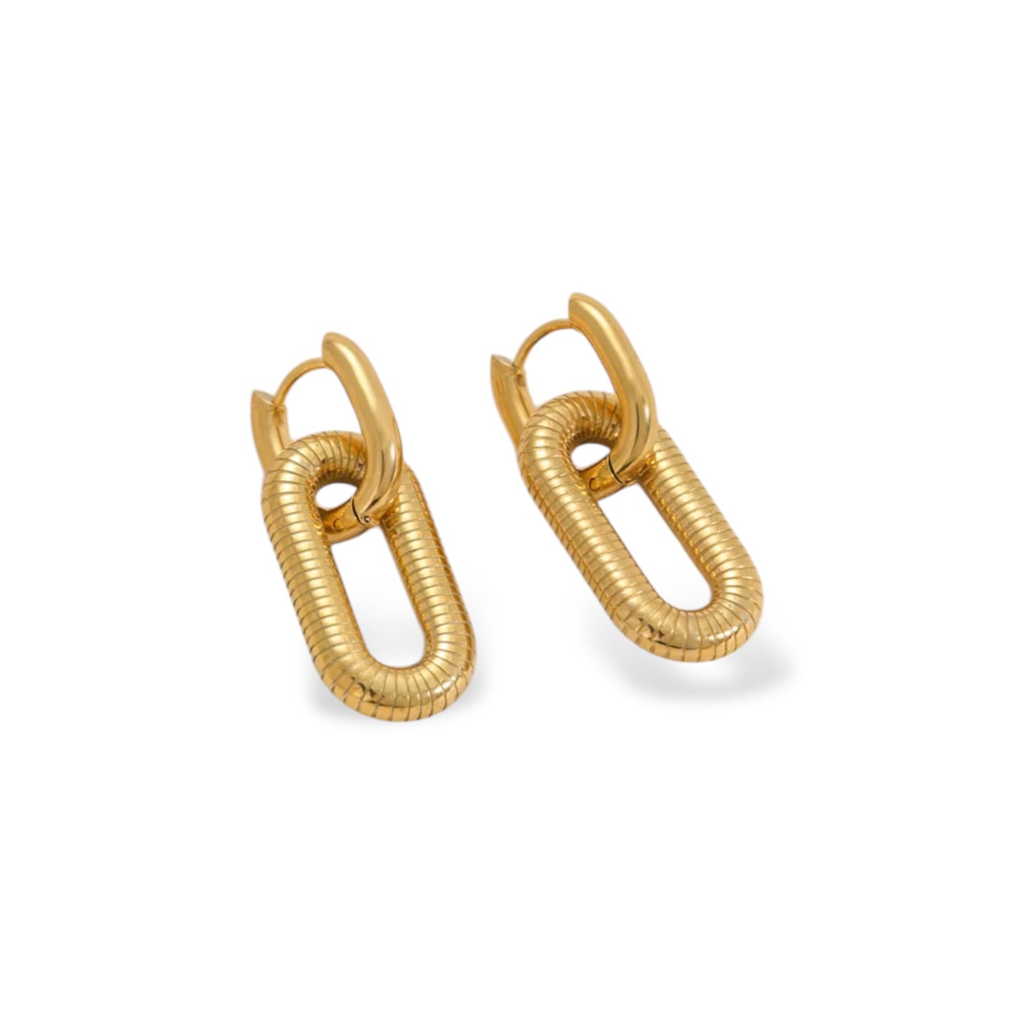 Unique Link-Style Earrings