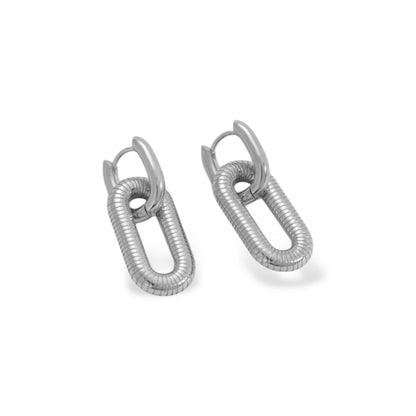 Unique Link-Style Earrings