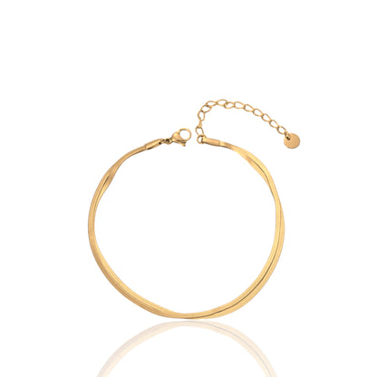 Double Chain Snake Anklet