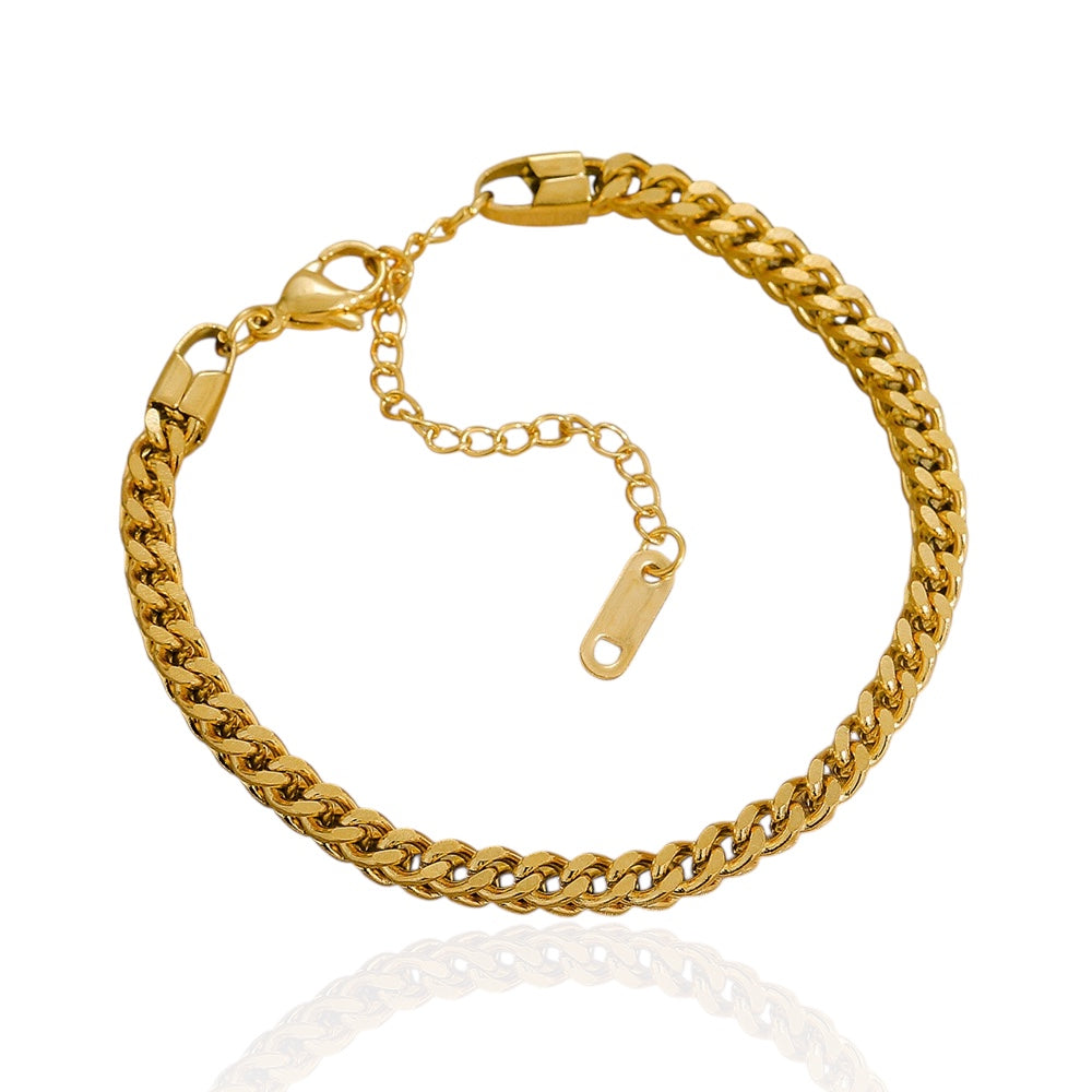 Chunky Gold Chain Bracelet