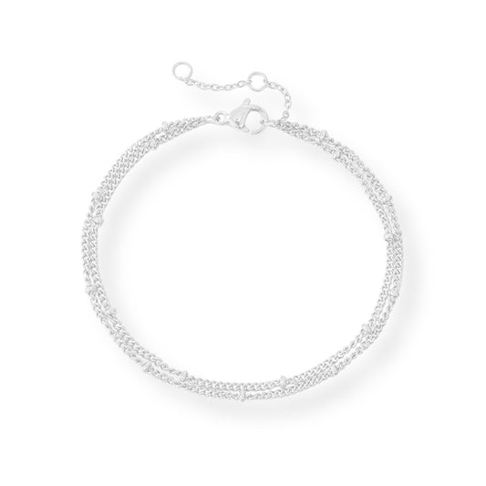 Delicate Dual-Chain Bracelet
