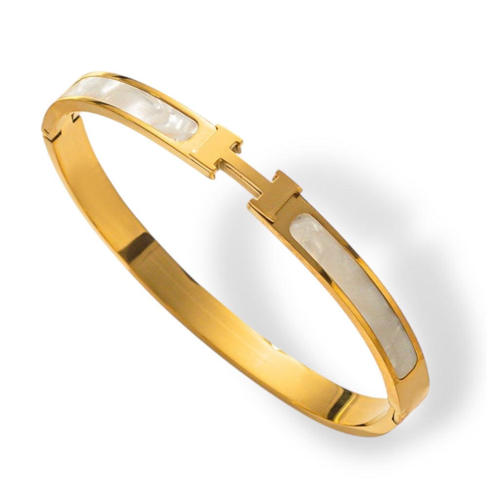 Sleek Geometric Bangle