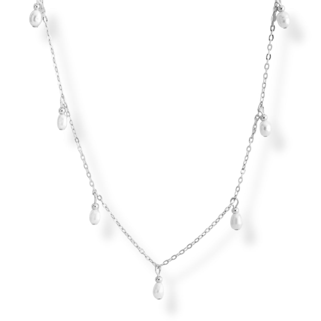 Delicate Pearl Drop Necklace
