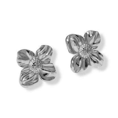 Stylish Floral Stud Earrings