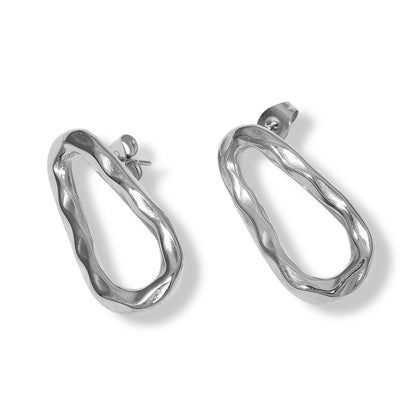 Unique Wavy Frame Earrings