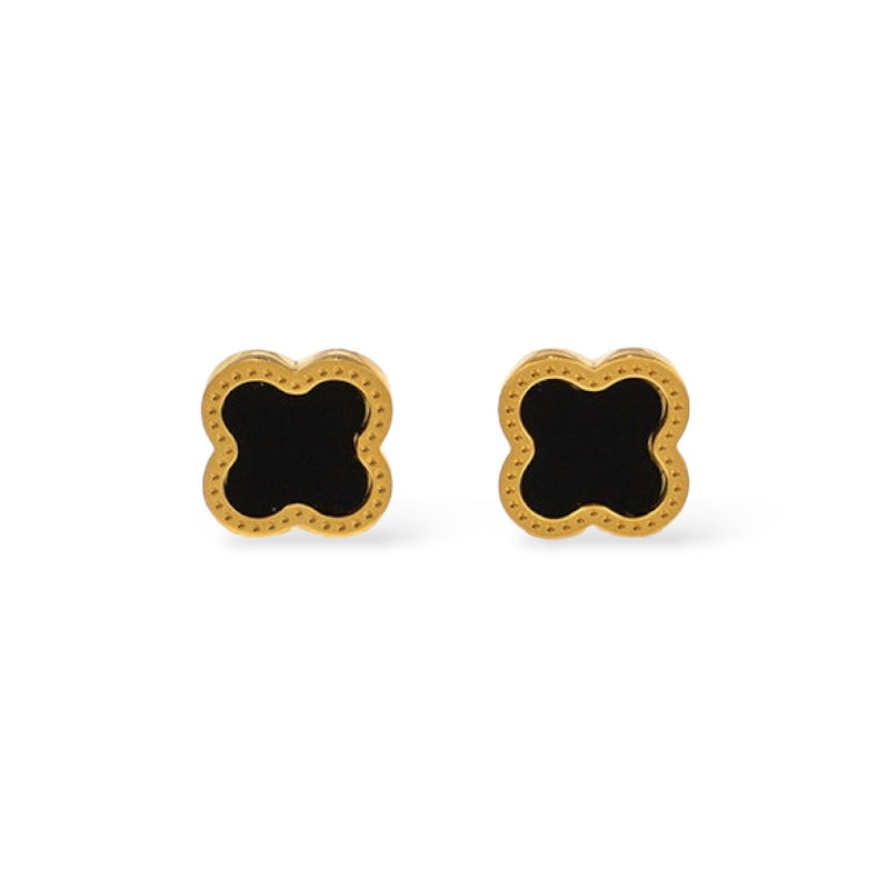 Classic Clover Stud Earrings