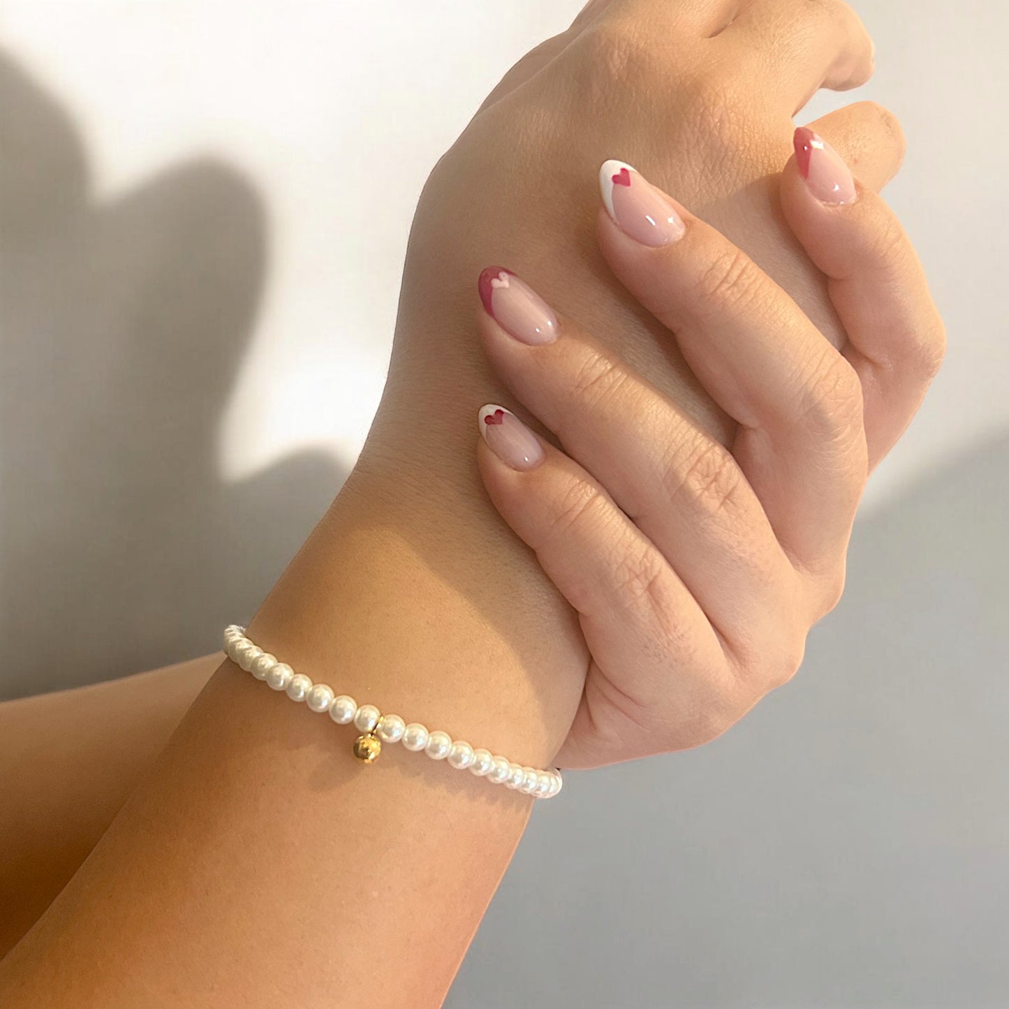 Elegant Pearl Beaded Bracelet