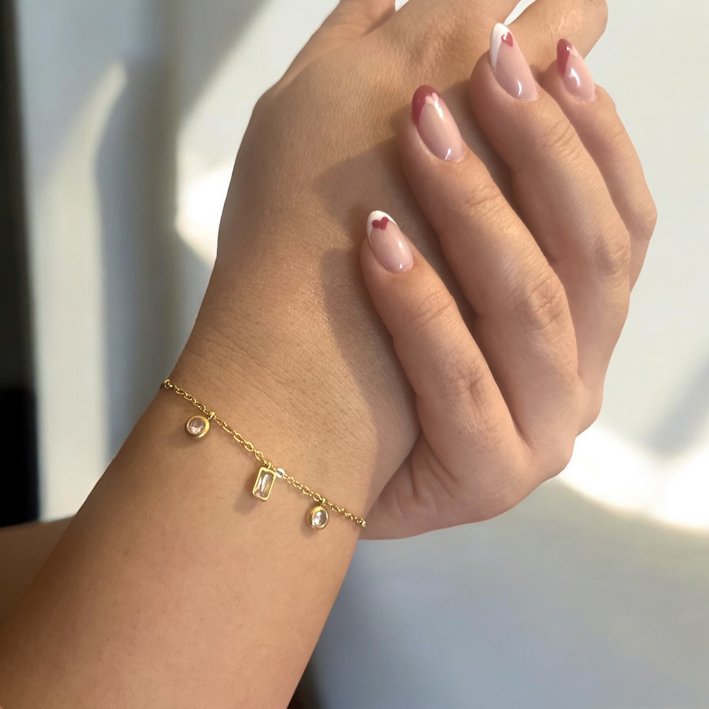 Whimsical Stones Charm Bracelet