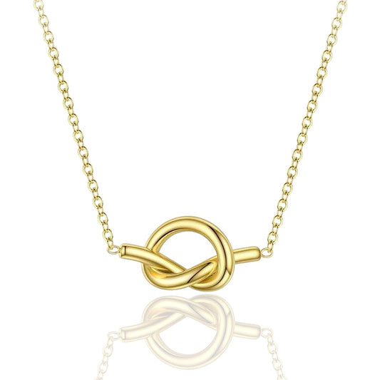 Elegant Knot Chain Necklace