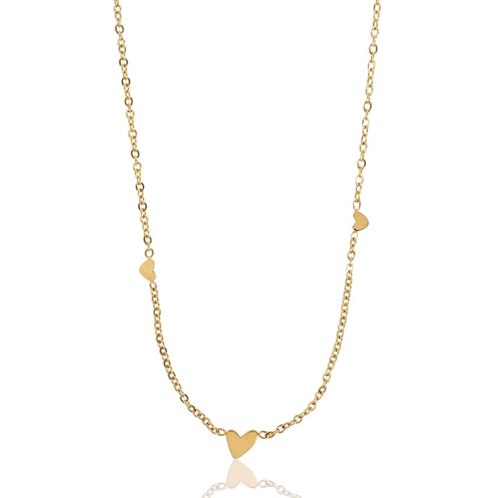 Charming Heart Link Necklace
