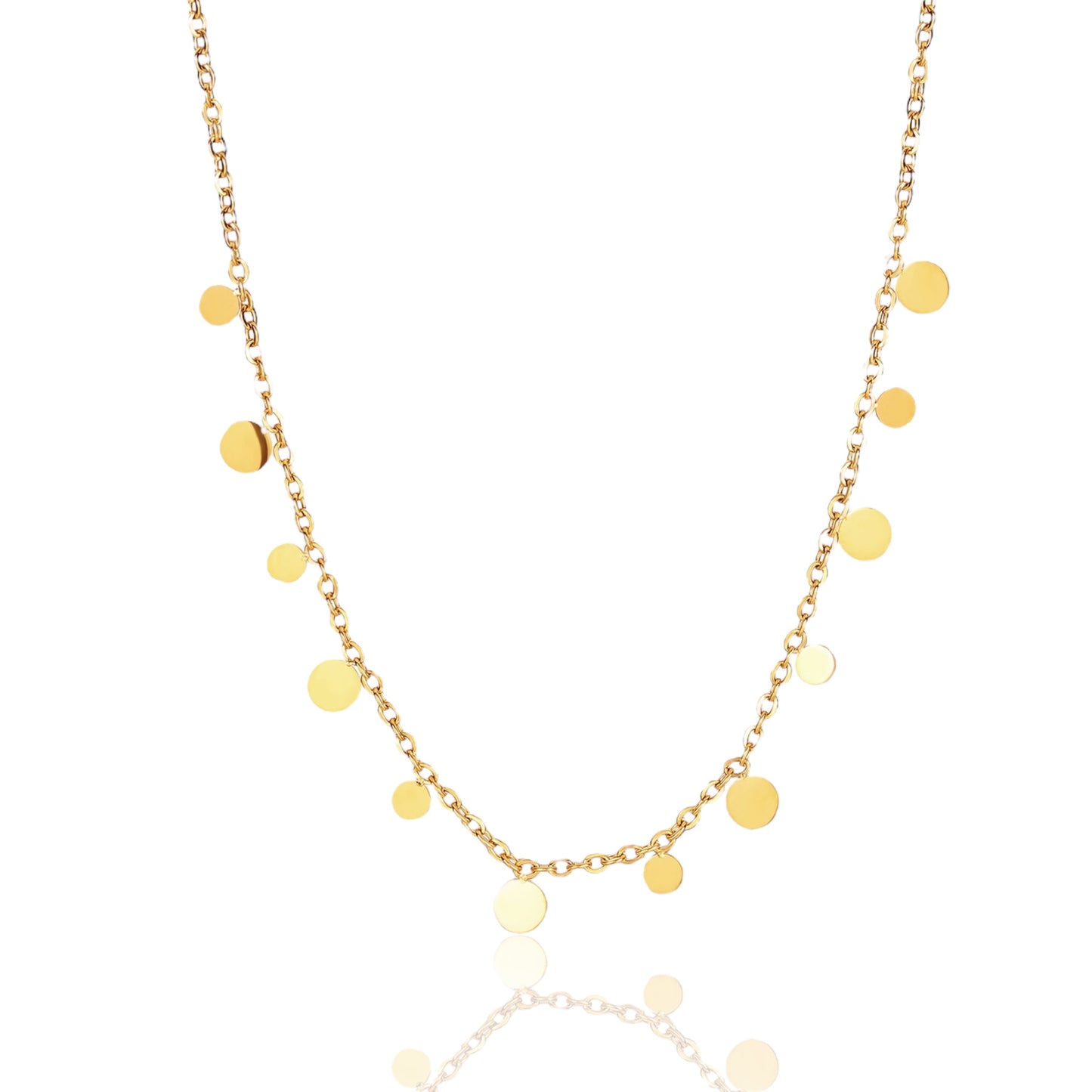 Chic Circular Pendant Necklace