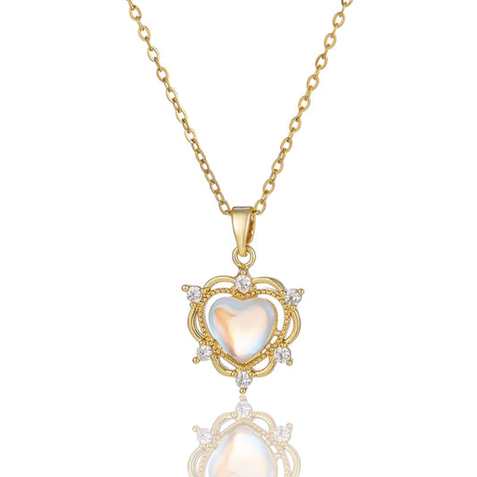 Heart Shaped Pendant Necklace