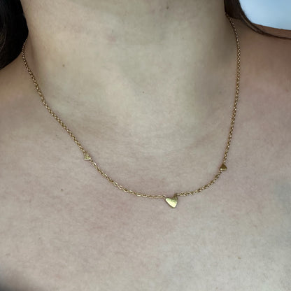 Charming Heart Link Necklace